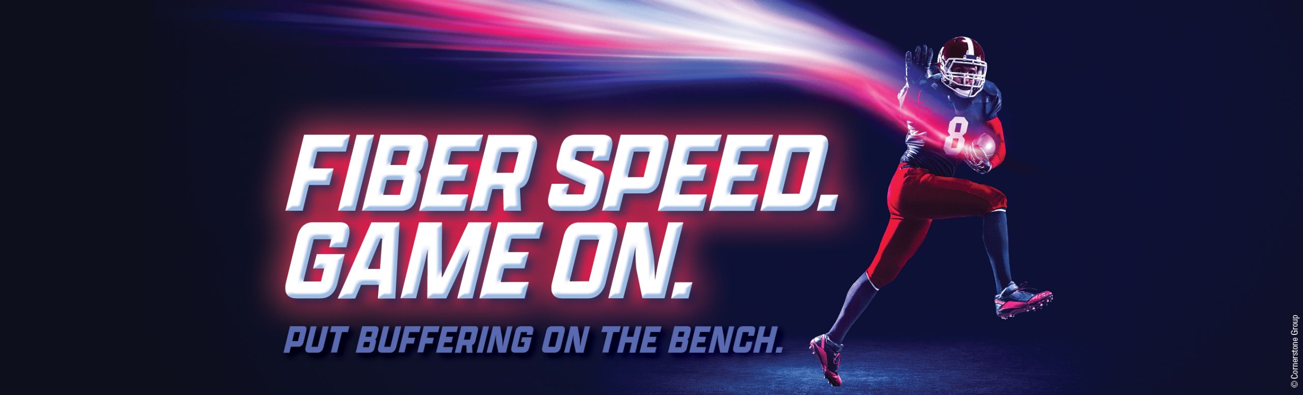 Fiber speed...game on!